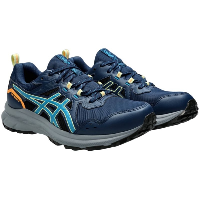 Chaussures de course Asics Trail Scout 3 1011B700-402 bleu 1