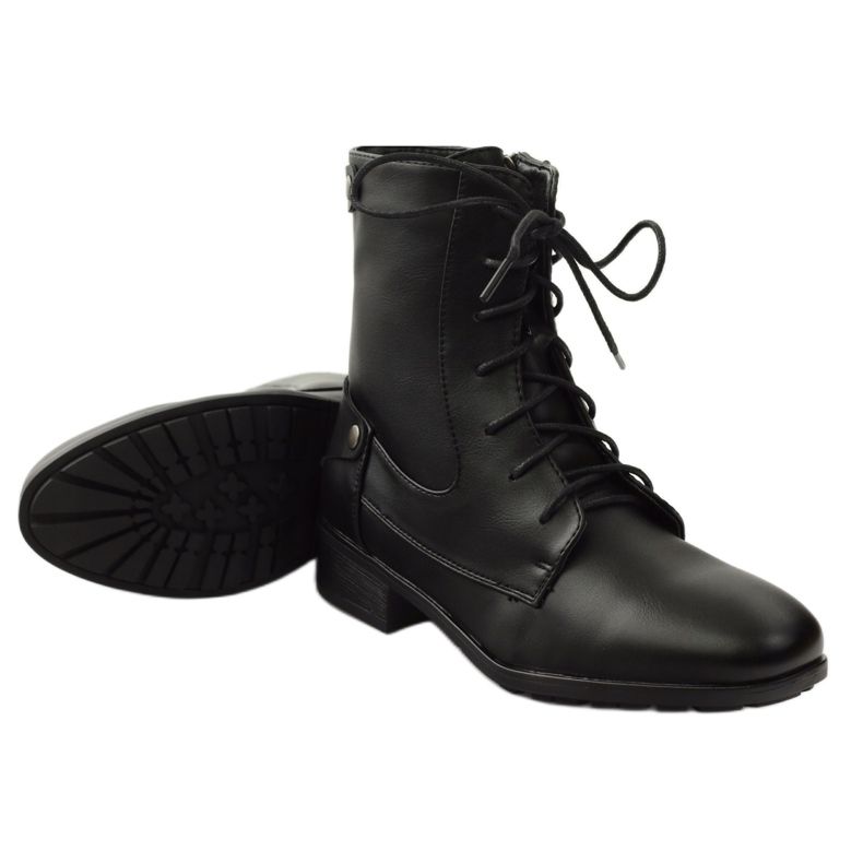 Chaussons Ouvriers Sur La Fermeture Éclair Filippo le noir 3