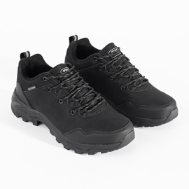 DK Chaussures de trekking noires pour hommes le noir 1