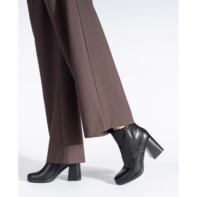 Bottines noires pour femmes de Sergio Leone 2