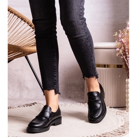Mocassins Élodie élégants noirs 1