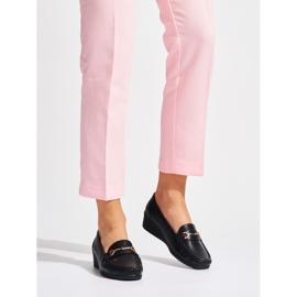 Mocassins compensés noirs le noir 1 Mocassins compensés noirs le noir 1