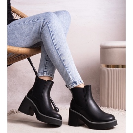 Bottines noires de Lidea le noir 3