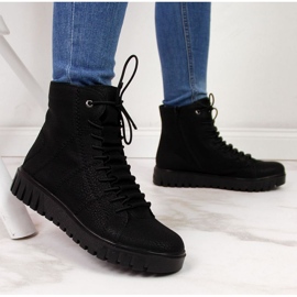 Bottes isolées Rieker W R279B, noir le noir 2