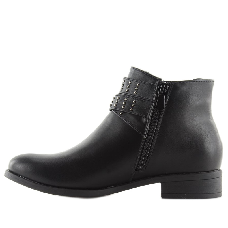 Bottines Jodhpur noires pe153p noir le noir 2