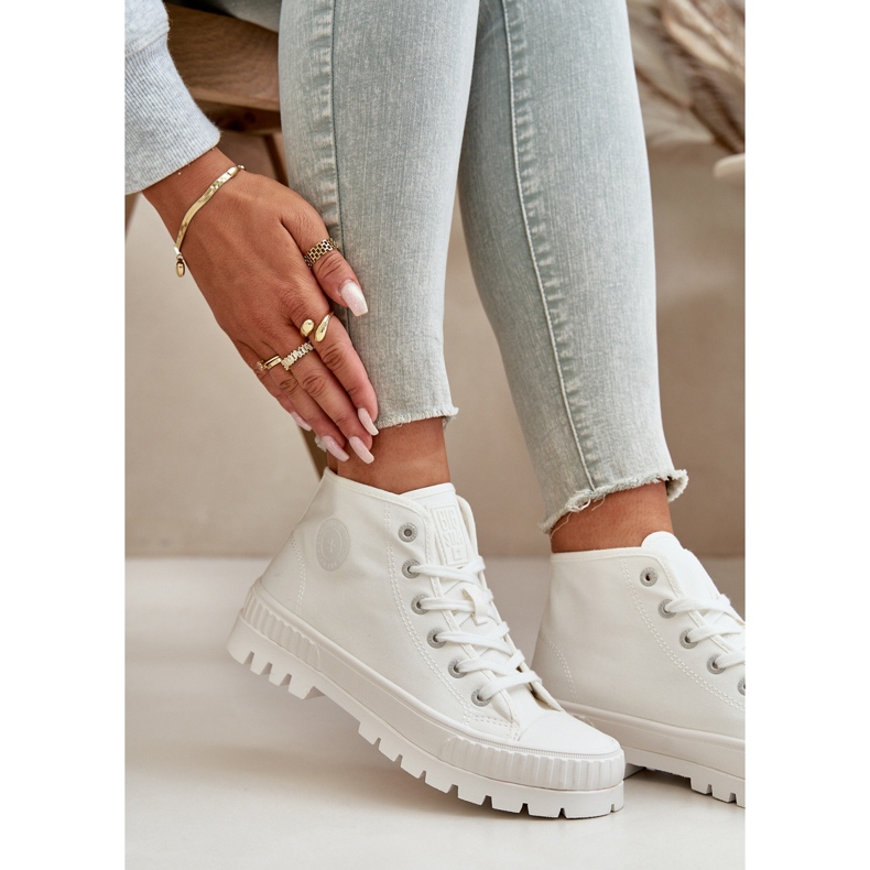 Baskets montantes Femme Big Star OO274009 Blanc 2