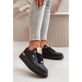 Baskets pour femmes sur la plateforme Big Star OO274758 HI-POLY System Noir 2