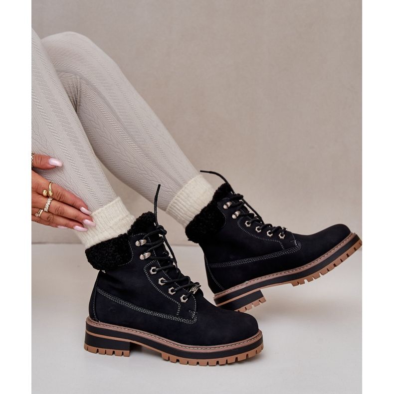 Bottes isolées pour femmes Big Star OO274A287 noir 2