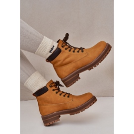 Bottes isolées pour femmes Big Star OO274A288 Camel brun 2 Bottes isolées pour femmes Big Star OO274A288 Camel brun 2