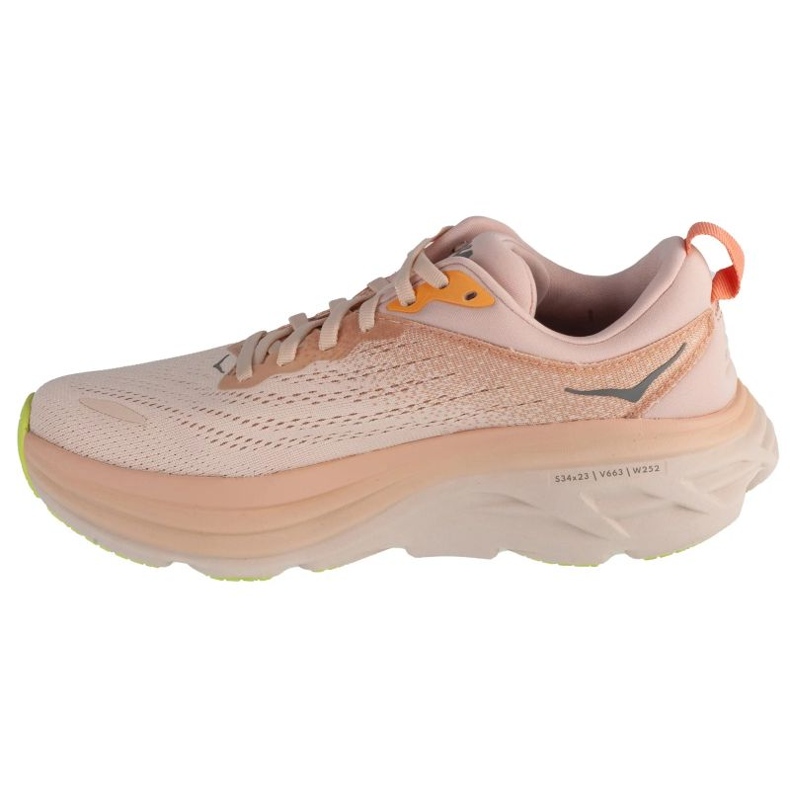 Chaussures Hoka Bondi 8 1127952-CMV beige 1