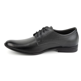 Olivier Chaussures habillées en cuir pour hommes 292lu gris 1