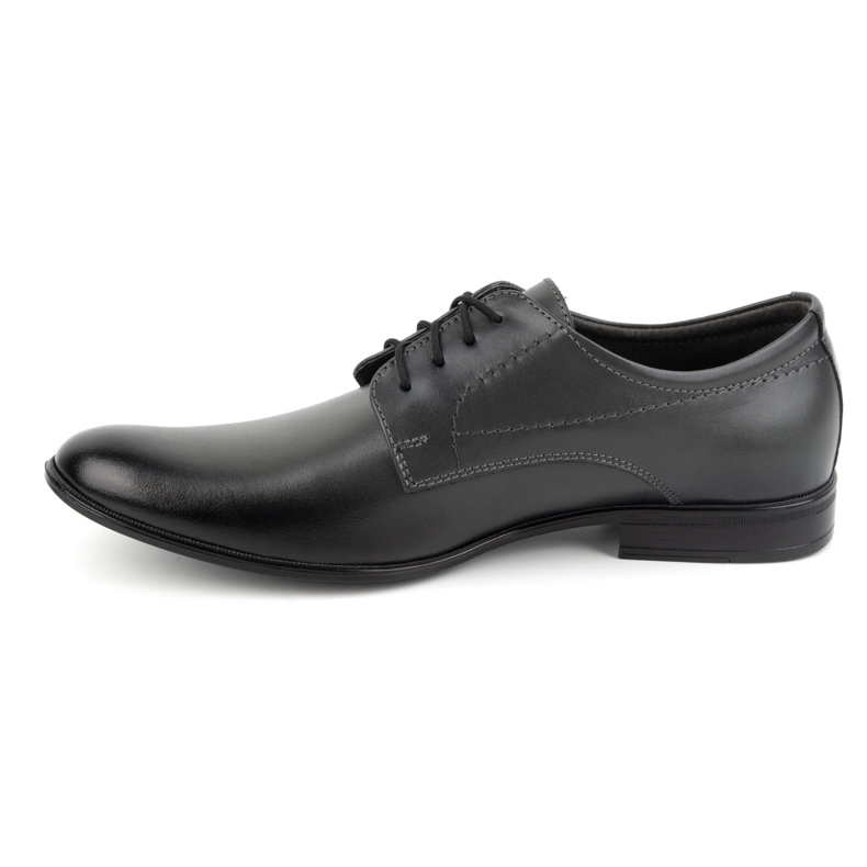Olivier Chaussures habillées en cuir pour hommes 292lu gris 1