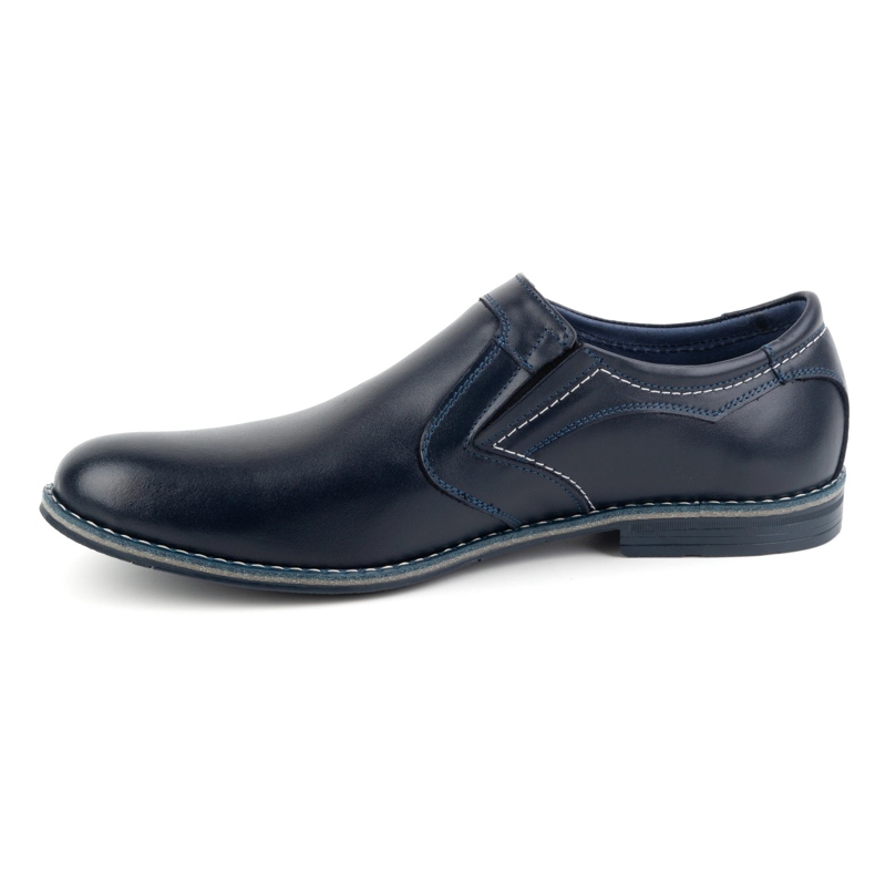 Olivier Chaussures habillées à enfiler pour hommes 284LU, bleu marine 1