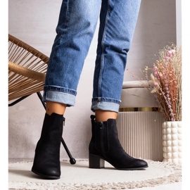 Bottines à talons hauts Sabriya noires le noir 1