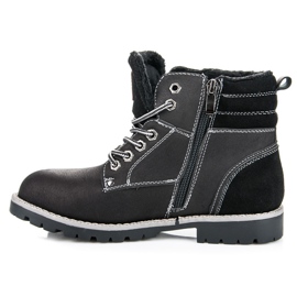 Vices New Collection Trappeurs avec une fermeture éclair le noir 3