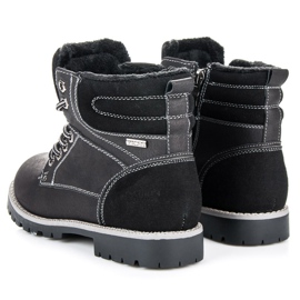 Vices New Collection Trappeurs avec une fermeture éclair le noir 5