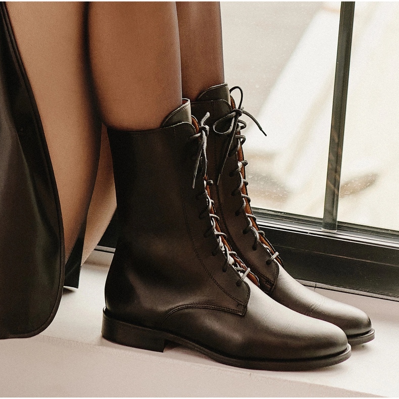 Marco Shoes Bottines classiques à talons bas noir 1