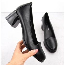 Chaussures à talons hauts noires pour femmes Potocki 12545 1