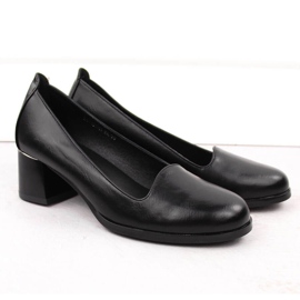 Chaussures à talons hauts noires pour femmes Potocki 12545 le noir 2 Chaussures à talons hauts noires pour femmes Potocki 12545 le noir 2