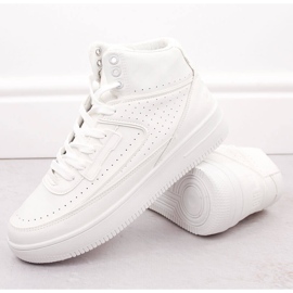 Chaussures de sport isolées à hauteur de cheville pour homme, blanches Big Star OO174553 2