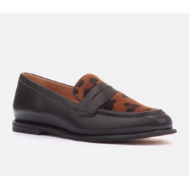 Marco Shoes Mocassins Lorenzo Pony le noir 1