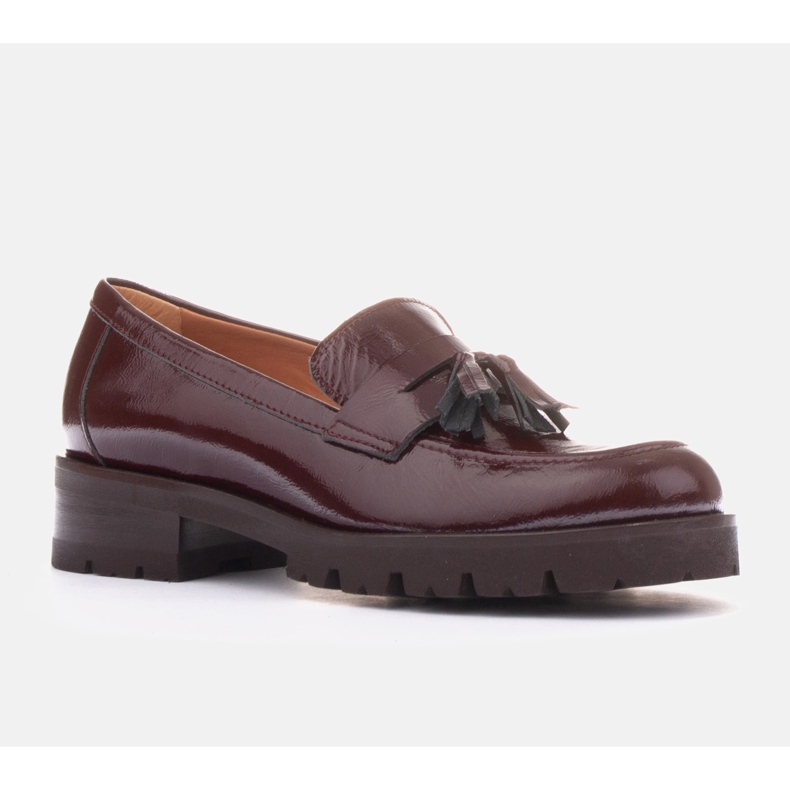 Marco Shoes Mocassins Fabienne rouge 1