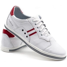 Polbut 1801L chaussures décontractées blanches pour hommes 5