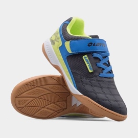 Chaussures d'intérieur pour enfants Lotto Flitter K 2600220K-1150 noir 1