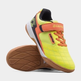 Chaussures d'intérieur pour enfants Lotto Flitter K 2600220K-2428 jaune 1