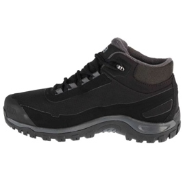 Chaussures Salomon Shelter Cs Wp 411104 le noir 1