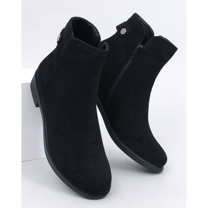 Bottines Chelsea classiques pour femmes Beres Noir le noir 1