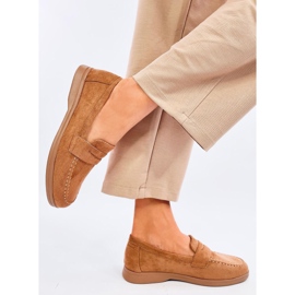 Mocassins femme Kaki Forêt brun 2 Mocassins femme Kaki Forêt brun 2