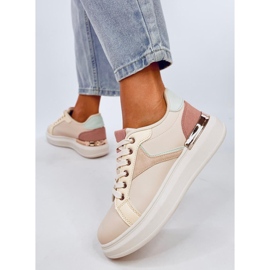 Baskets Colorful Flocks Multi beige 3