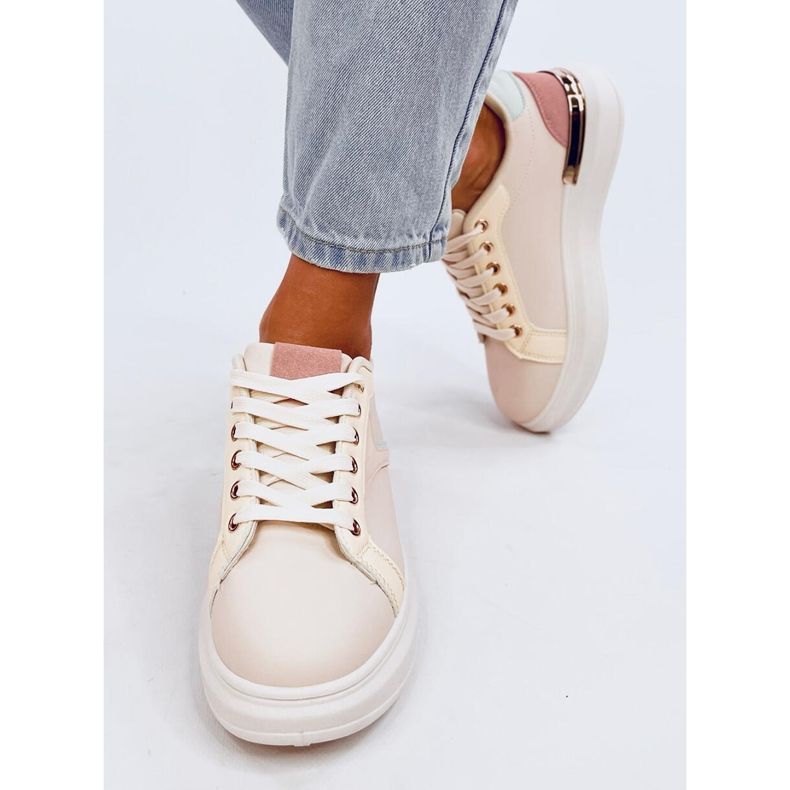 Baskets Colorful Flocks Multi beige 1