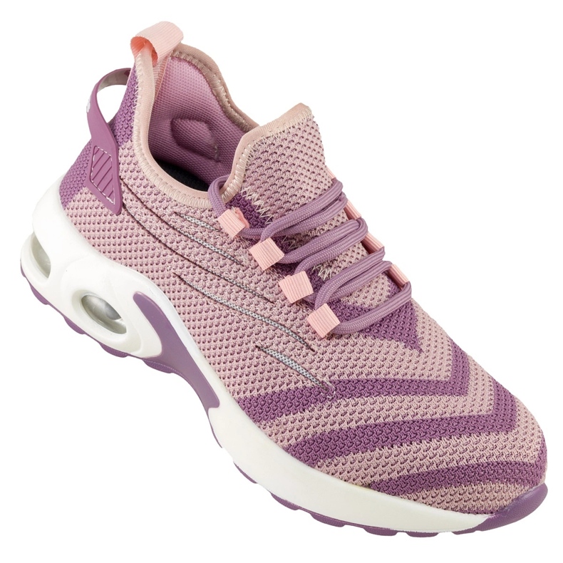Chaussures de travail femme URGENT 250/S1 à embout composite rose 1