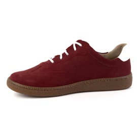 Olivier Chaussures en cuir pour femme baskets Style 1259 bordeaux rouge 1 Olivier Chaussures en cuir pour femme baskets Style 1259 bordeaux rouge 1