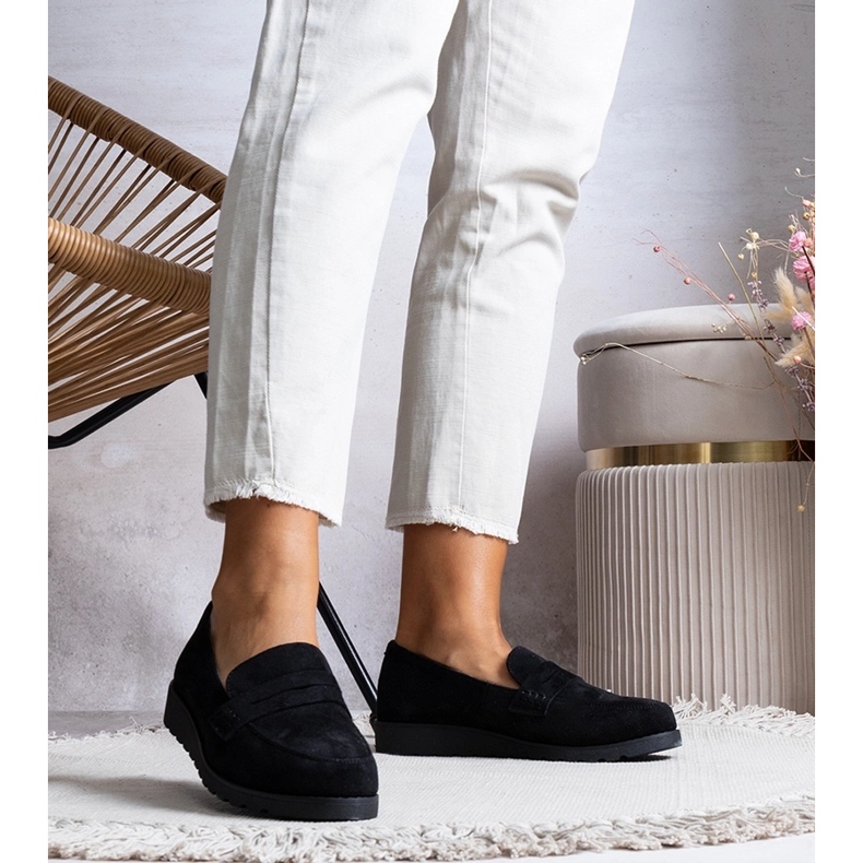 Chaussures noires de Haydon le noir 1