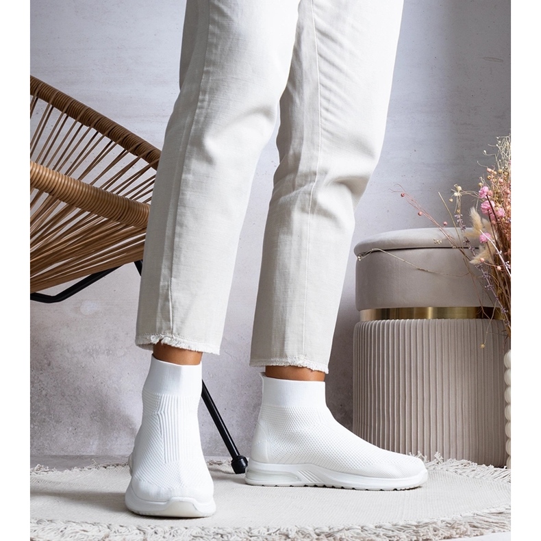 Baskets blanches de Salgado 2