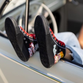 Baskets femme - 30. Pol'and'Rock x Big Star OO274A701 - Pré-commande le noir 1