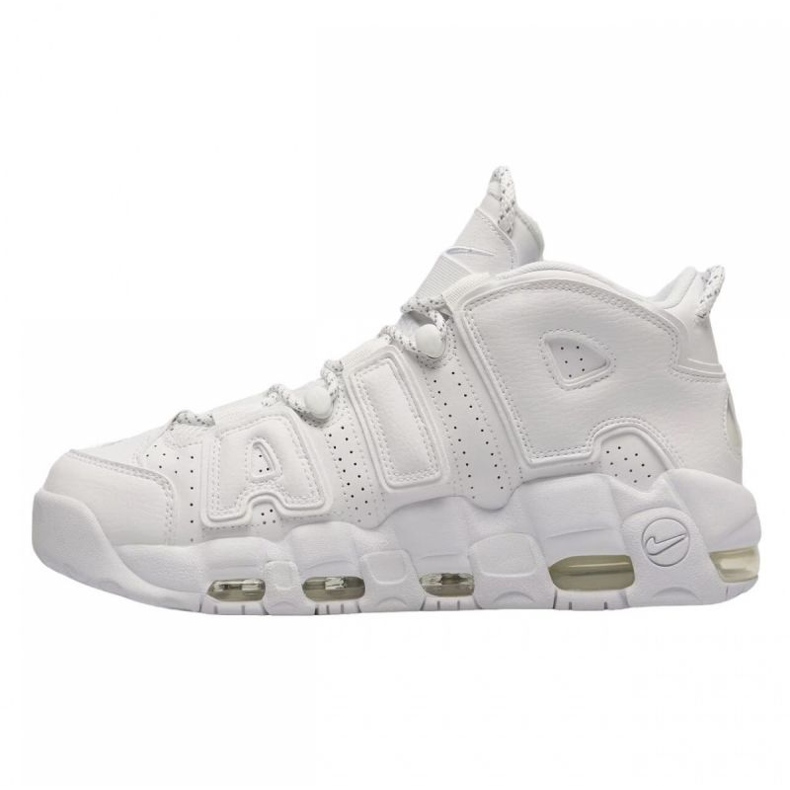 Chaussures Nike Air More Uptempo `96 921948-100 blanche 1