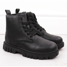 Chaussures de travail isolées Big Star Jr OO374080 INT2039 le noir 2