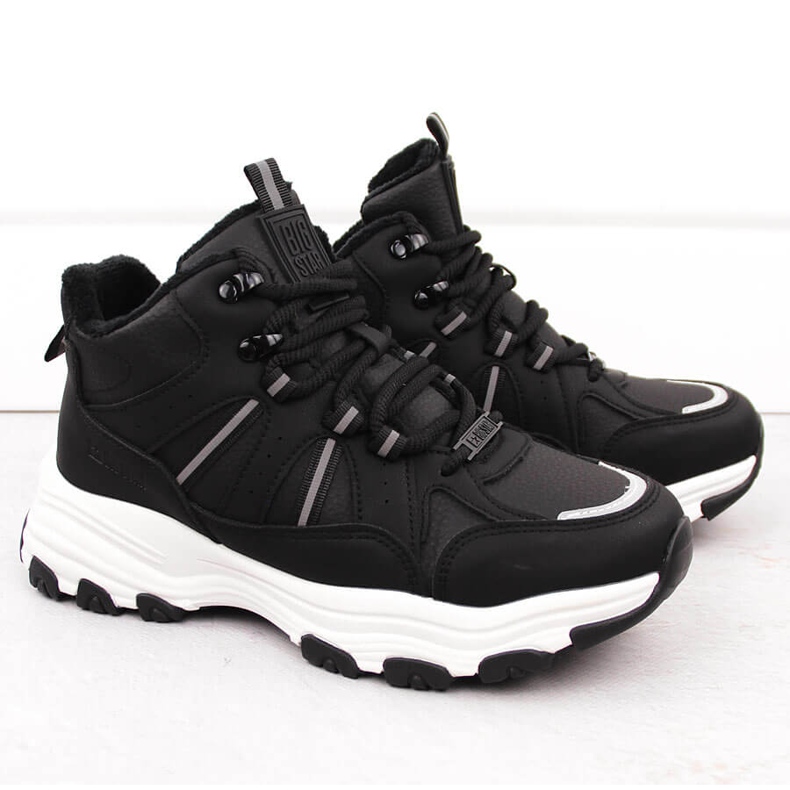 Bottes hautes isolées, noires Big Star OO274A160 2