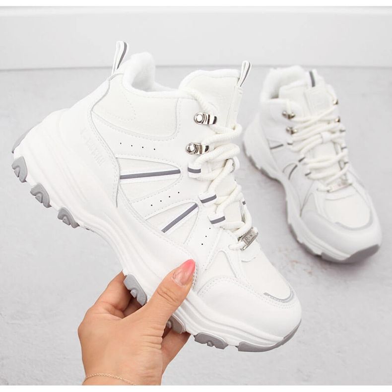 Bottes hautes isolées, blanc Big Star OO274A160 1