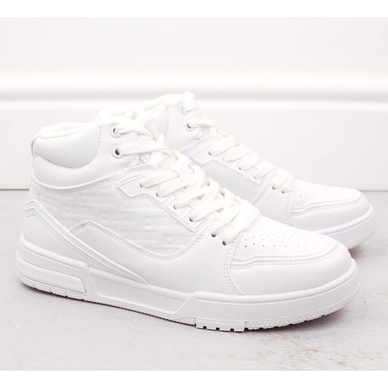 Chaussures de sport hautes Big Star OO274A535 blanche 2 Chaussures de sport hautes Big Star OO274A535 blanche 2