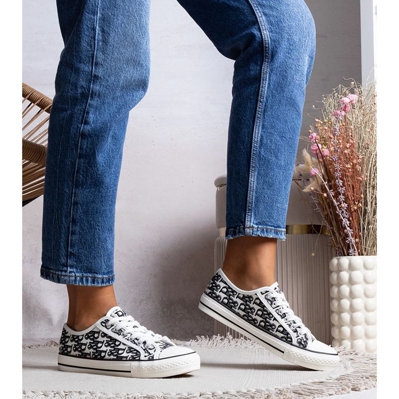 Baskets femme Rimmie noires et blanches 1 Baskets femme Rimmie noires et blanches 1