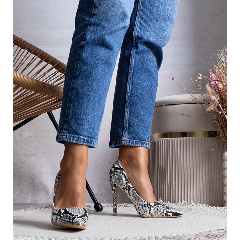 Escarpins blancs Ephrem 2