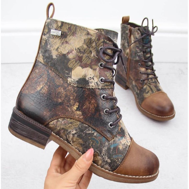 Bottes isolées Rieker W RKR722 brun 1