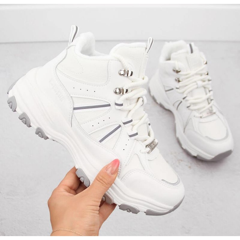 Bottes hautes isolées Big Star INT2032B, blanches 1