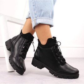 Bottines isolées noires pour femmes Jezzi RMR23123-1 le noir 4