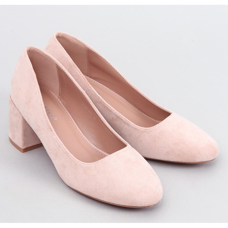 Escarpins à talon confortables Fredette Beige 1